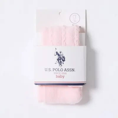 U.S. Polo Kız Çorap Külotlu Pembe - 9