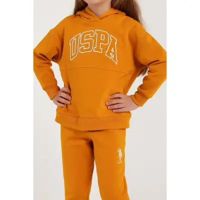 U.S. Polo Kız Eşofman Takımı Gold - 8