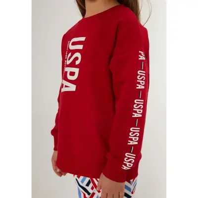 U.S. Polo Kız Eşofman Takımı Kırmızı - 5