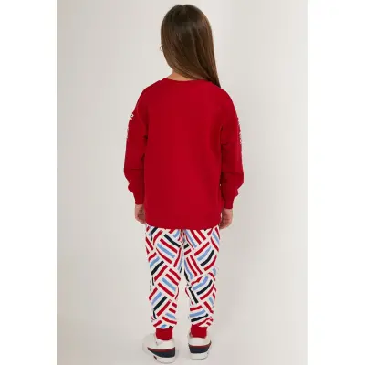 U.S. Polo Kız Eşofman Takımı Kırmızı - 6