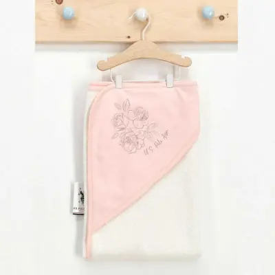 U.S. Polo Kız Havlu Toz Somon 