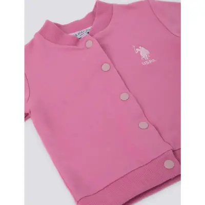 U.S. Polo Kız Hırka Karanfil - 3