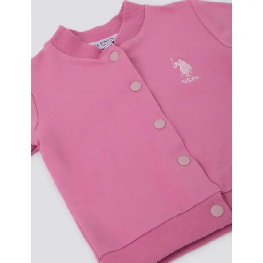 U.S. Polo Kız Hırka Karanfil - 3