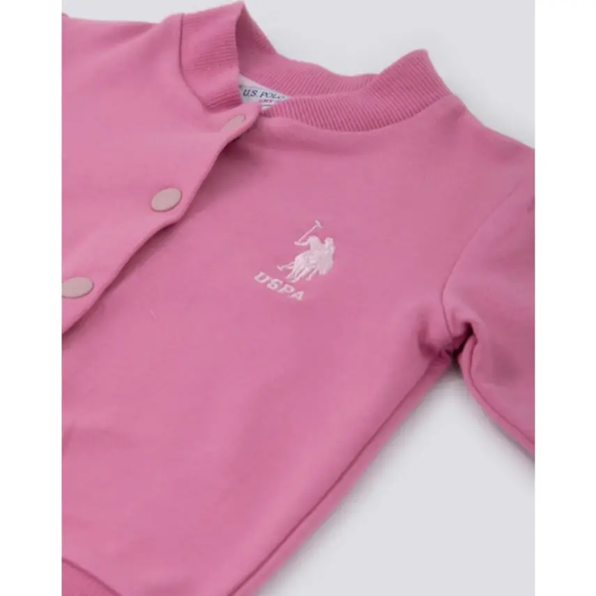 U.S. Polo Kız Hırka Karanfil - 4