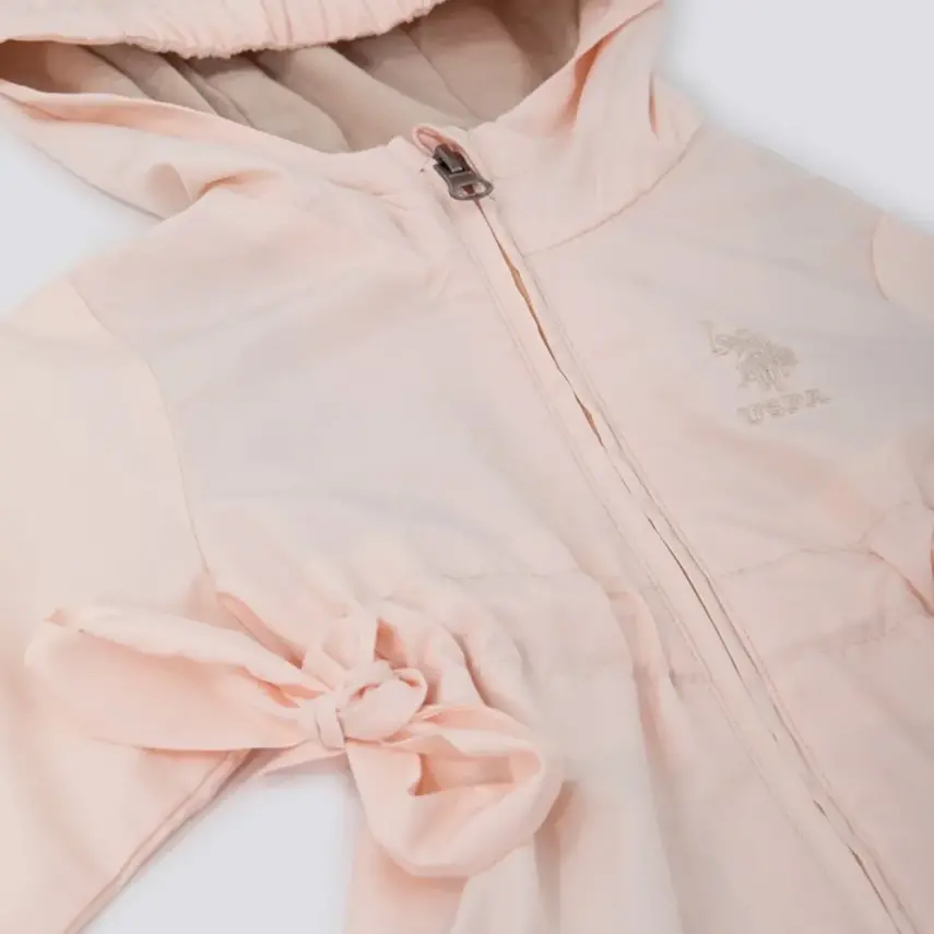 U.S. Polo Kız Yağmurluk Açık Somon - 3