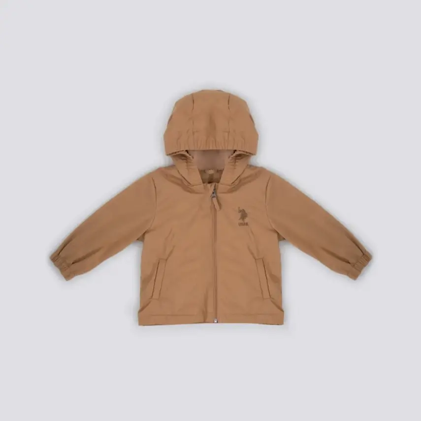 U.S. Polo Kız Yağmurluk Camel - 1