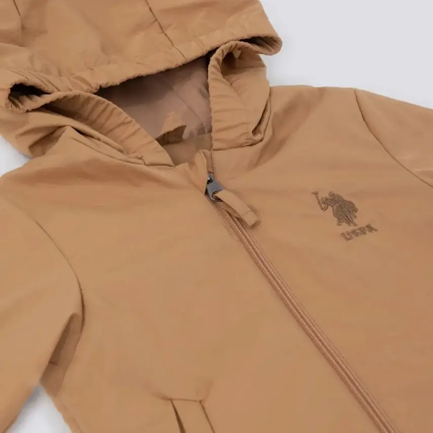 U.S. Polo Kız Yağmurluk Camel - 2