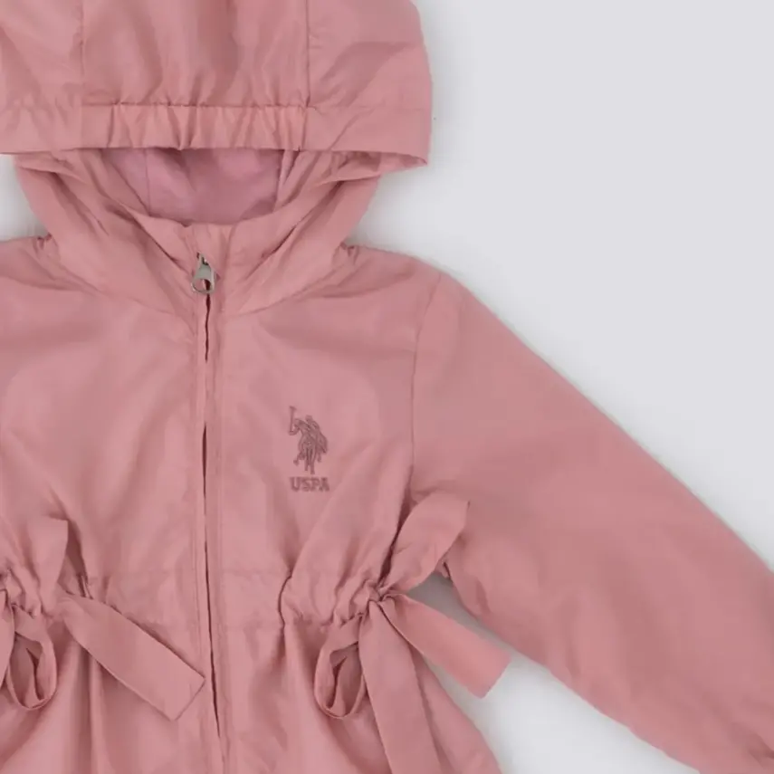 U.S. Polo Kız Yağmurluk Gül Kurusu - 3