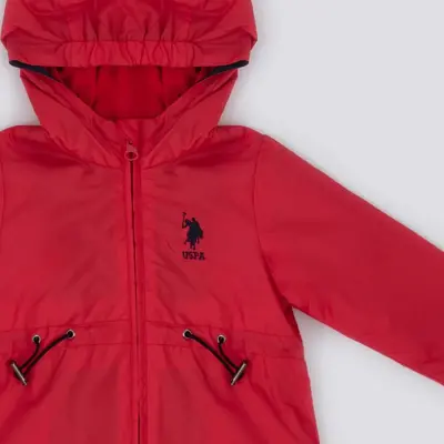 U.S. Polo Kız Yağmurluk Kırmızı - 7