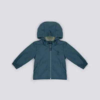 U.S. Polo Kız Yağmurluk Koyu Petrol