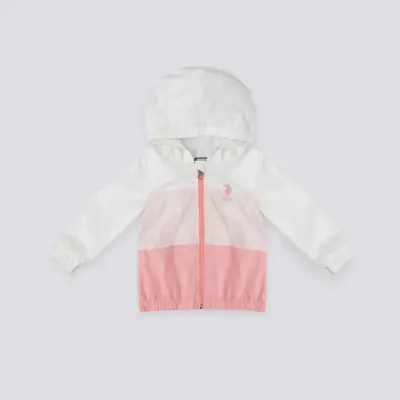 U.S. Polo Kız Yağmurluk Krem