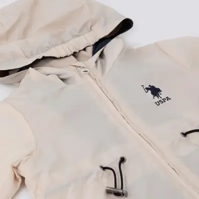 U.S. Polo Kız Yağmurluk Krem - 3