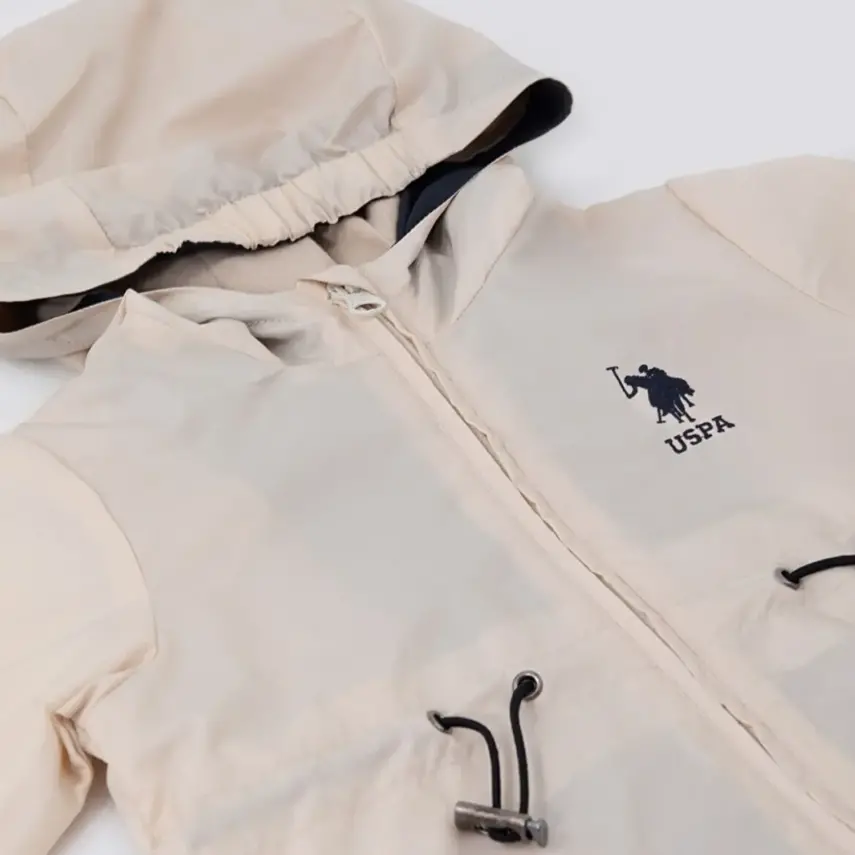 U.S. Polo Kız Yağmurluk Krem - 3
