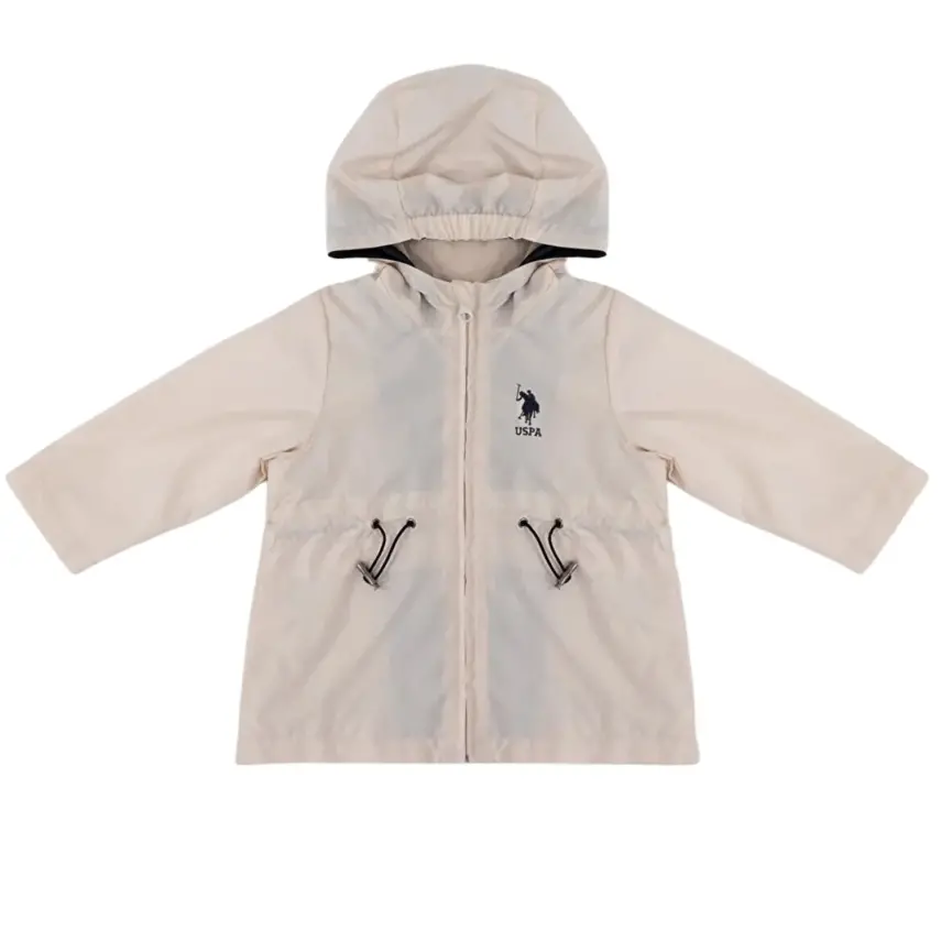 U.S. Polo Kız Yağmurluk Krem - 1