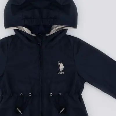 U.S. Polo Kız Yağmurluk Lacivert - 5