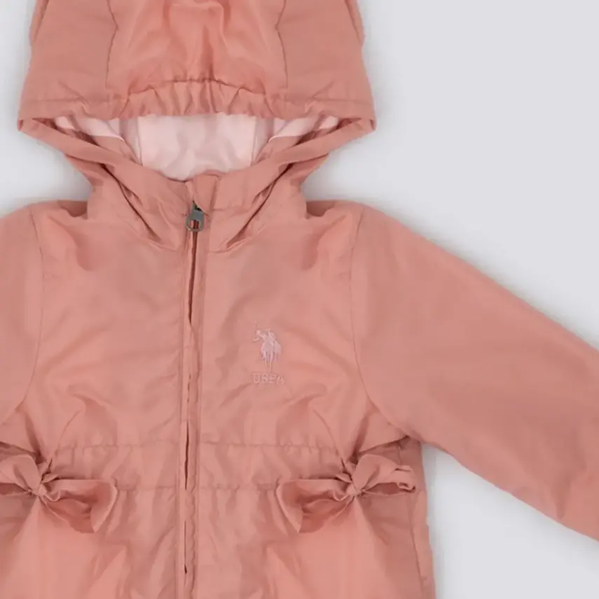 U.S. Polo Kız Yağmurluk Pudra - 3