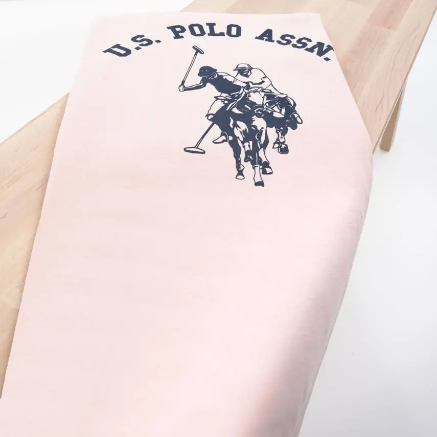 U.S. Polo Unisex Battaniye Pudra - 1