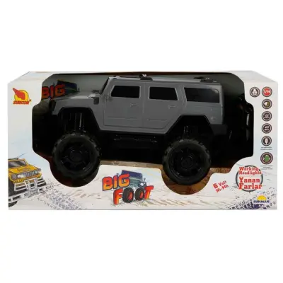 Uzaktan Kumandalı Büyük Tekerlekli Hummer Şarjlı Araba 1/14 - 22