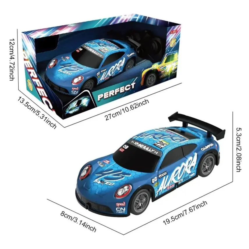 Uzaktan Kumandalı Full Fonksiyon Led Işıklı Şarjlı Araba 1:20 2.4G - 2