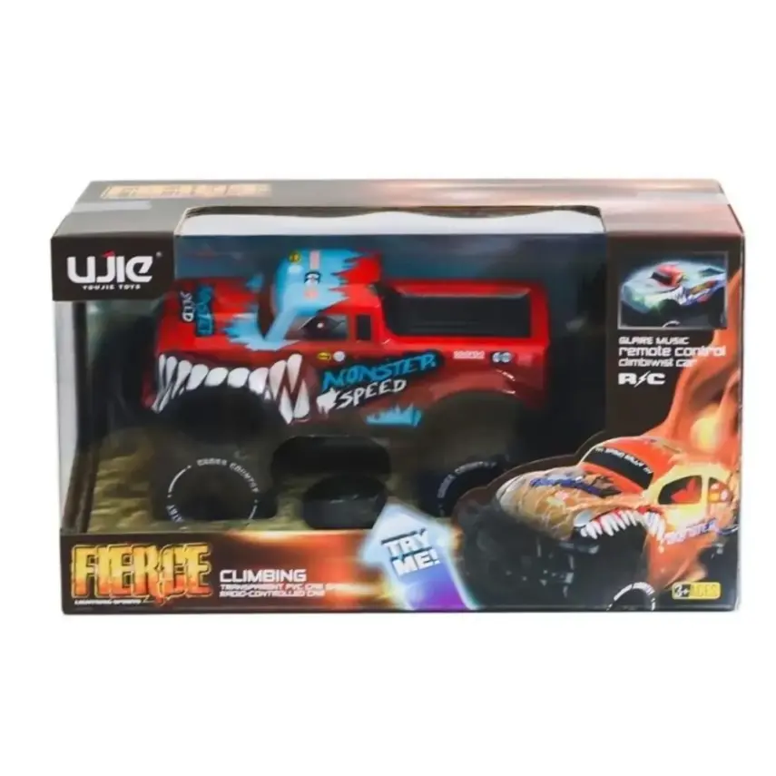 Uzaktan Kumandalı Full Fonsiyon Neon Işıklı Arazi Arabası Pilli 1:18 - 3