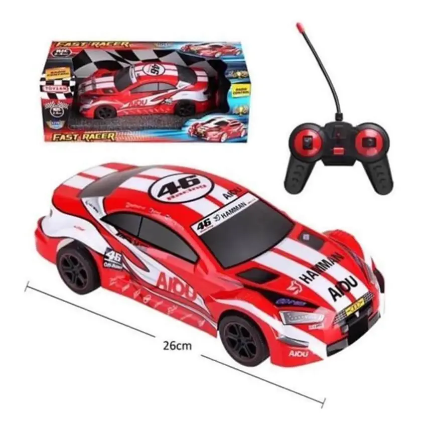 Uzaktan Kumandalı Hızlı Yarış Arabası 2.4Mhz 1/16 - 1