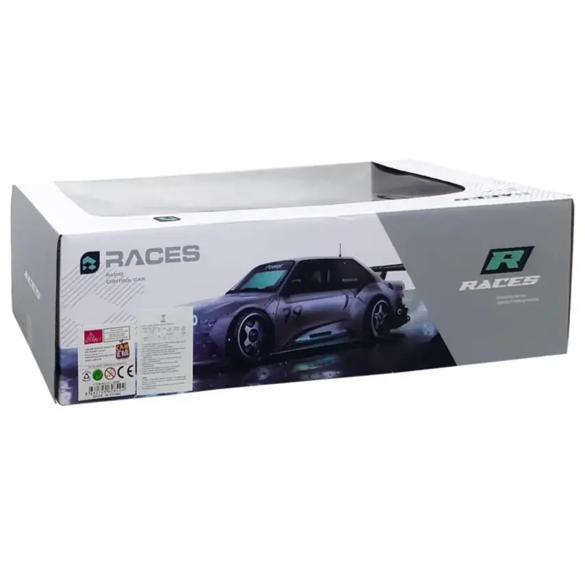 Uzaktan Kumandalı Şarjlı Duman Atan Araba Bugatti - 2