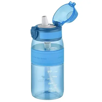 Uzspace Tritan Pipetli Suluk 440 ml Koyu Mavi - 2