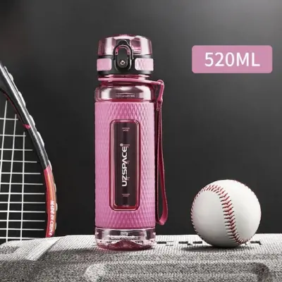 Uzspace Tritan Suluk 520 ml Koyu Pembe - 2