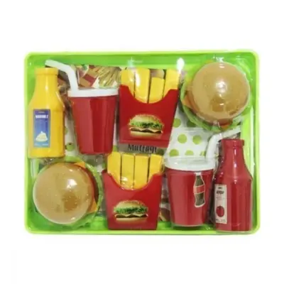 Vakumlu Tepside  Hamburger Seti - 2