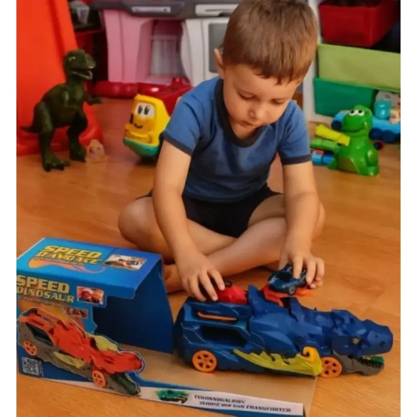 Vardem Araba Fırlatan Taşıyıcı Dinozor Kamyon - 2