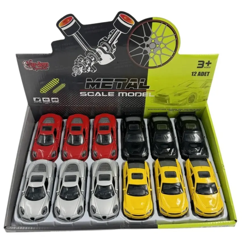 Vardem Çek Bırak Metal Araba Spor - 1