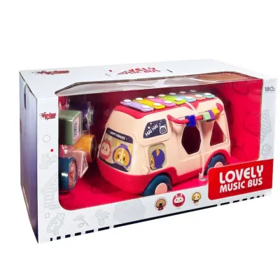 Vardem Eğitici Bul Tak ,Işıklı ve Müzikli Otobüs - 2