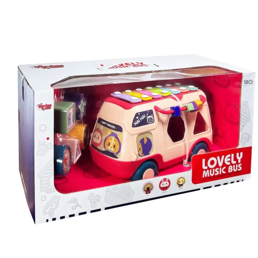 Vardem Eğitici Bul Tak ,Işıklı ve Müzikli Otobüs - 2