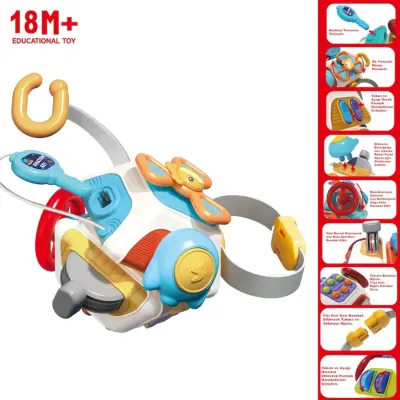 Vardem Eğitici Eğlendirici Çok Amaçlı Aktivite Oyuncağı - 2