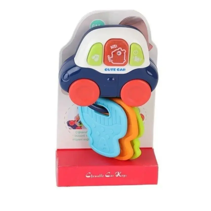 Vardem Işıklı Müzikli Diş Kaşıyıcı Anahtarlıklı Araba - 2