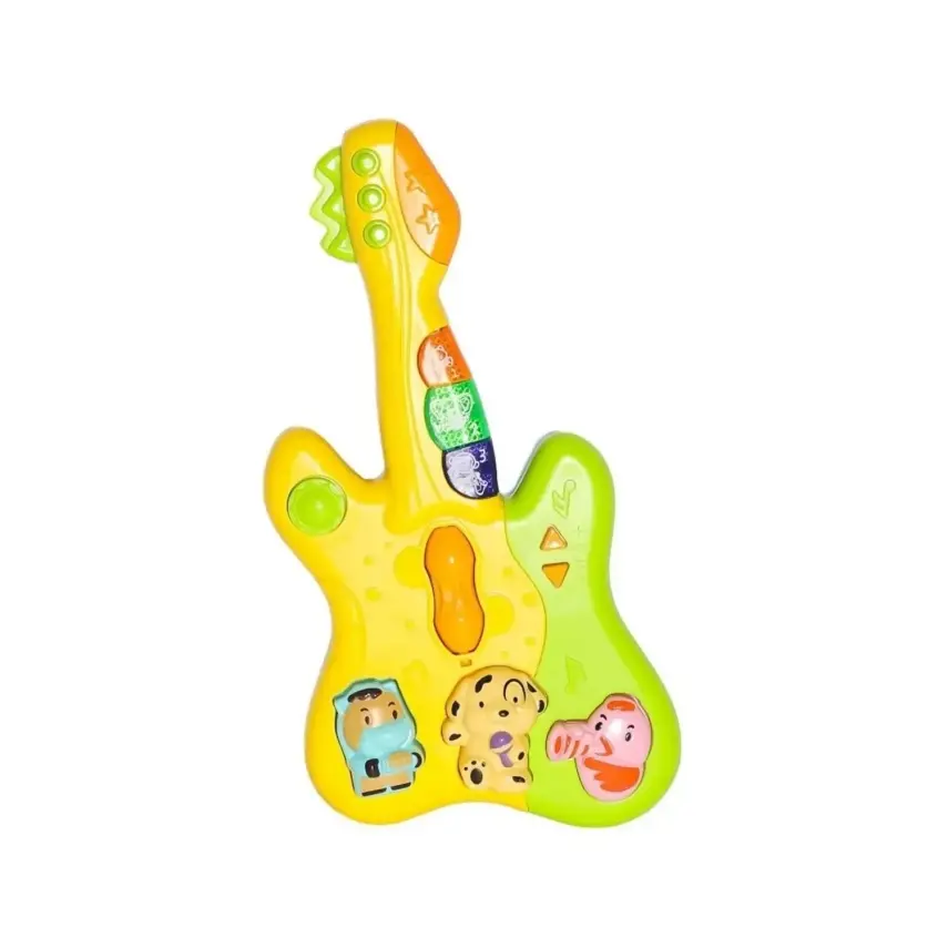 Vardem Işıklı ve Müzikli Bebek Oyuncak Gitar  - 2