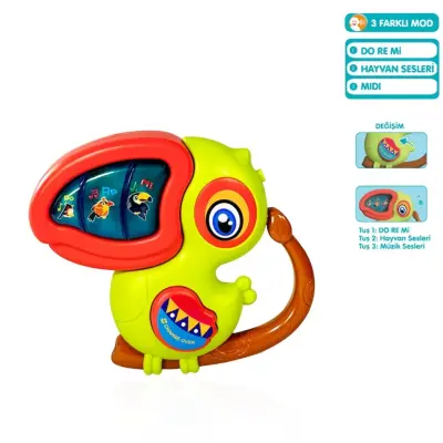 Vardem Işıklı ve Müzikli Kuş Bebek Piyanosu