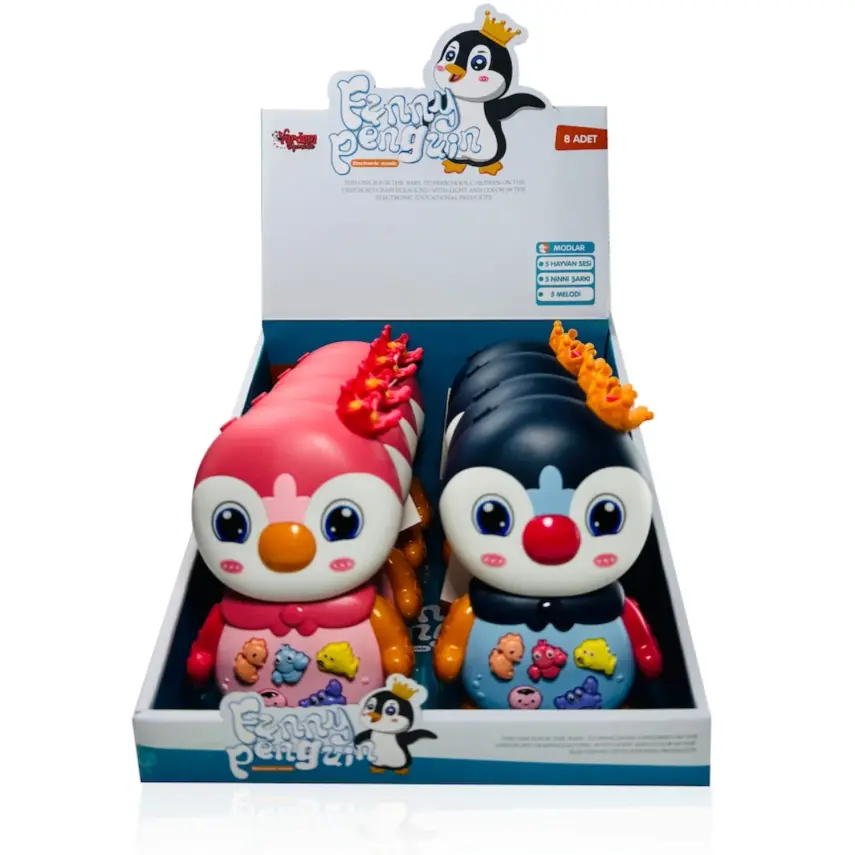 Vardem Işıklı ve Müzikli Penguen Bebek Piyanosu - 3