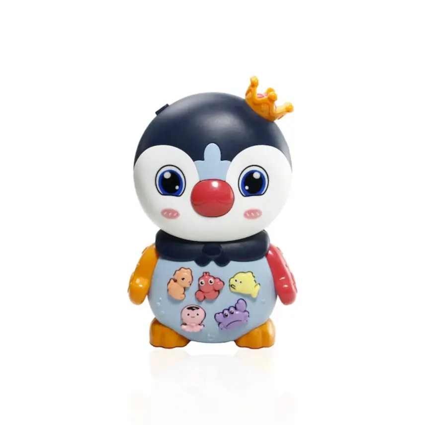 Vardem Işıklı ve Müzikli Penguen Bebek Piyanosu - 1
