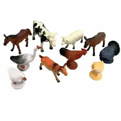 Vardem Kutulu 10 Parça Çiftlik Hayvanları Seti - 2