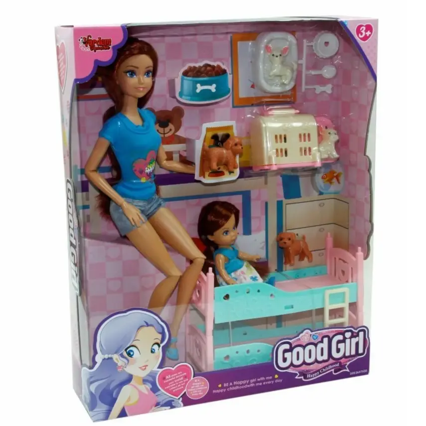 Vardem Kutulu 29Cm Aksesuarlı Ranzalı Bebek - 2