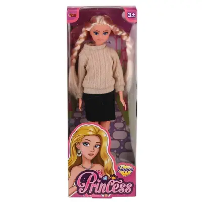 Vardem Kutulu 29Cm Kazaklı Örgü Saçlı Bebek - 2