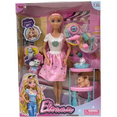 Vardem Kutulu Pet Shop Bebek Set 11,5 inç