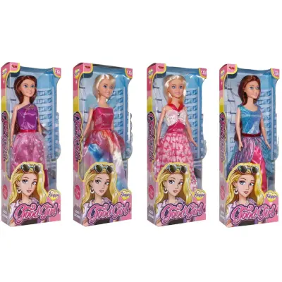 Vardem Kutulu Renkli Kıyafetli Manken Bebek 29 cm - 3