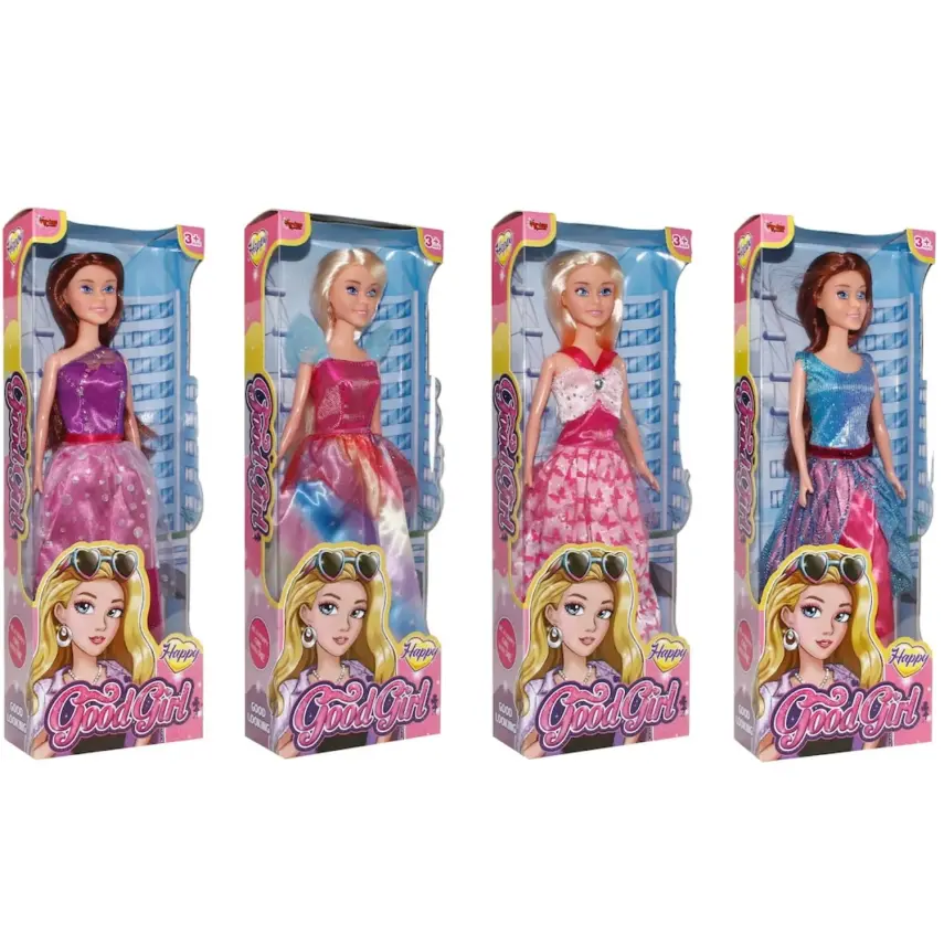 Vardem Kutulu Renkli Kıyafetli Manken Bebek 29 cm - 3