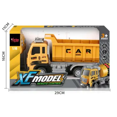 Vardem Kutulu Uzaktan Kumandalı Full Fonksiyon Şarjlı 1:16 XF Model İş Kamyonu - 8