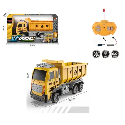 Vardem Kutulu Uzaktan Kumandalı Full Fonksiyon Şarjlı 1:16 XF Model İş Kamyonu - 3