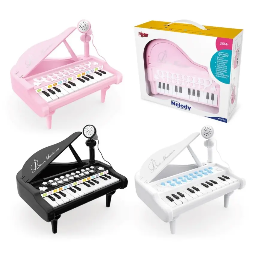 Vardem Mikrofonlu 31 Tuşlu Mp3 Çalar Piyano - 4