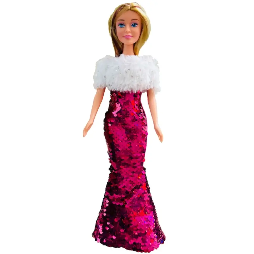 Vardem Pullu Kıyafetli Bebek 29cm - 1