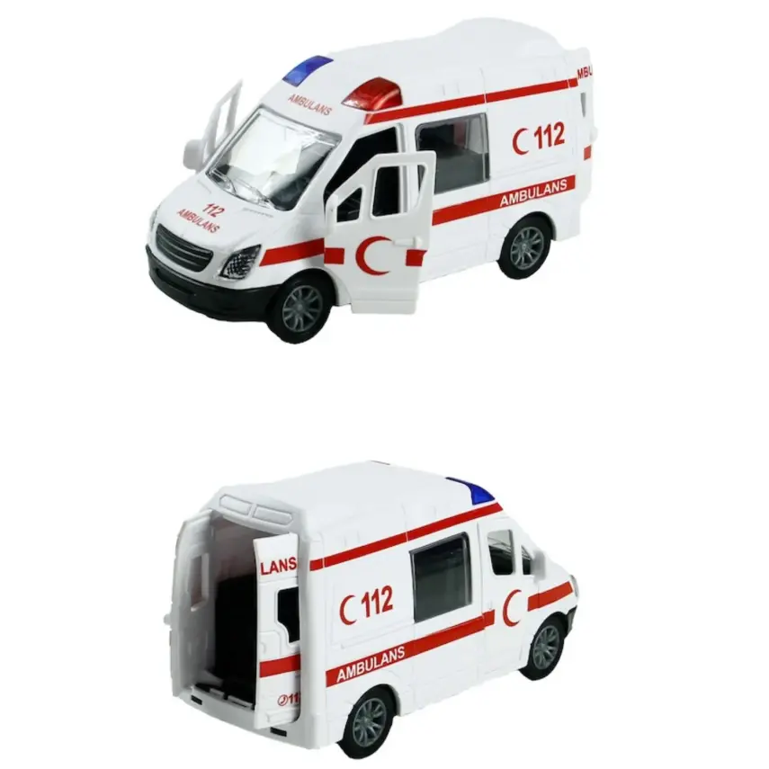Vardem Sürtmeli Ambulans, İtfaiye, Polis, Jandarma Araçları 1:32  - 1